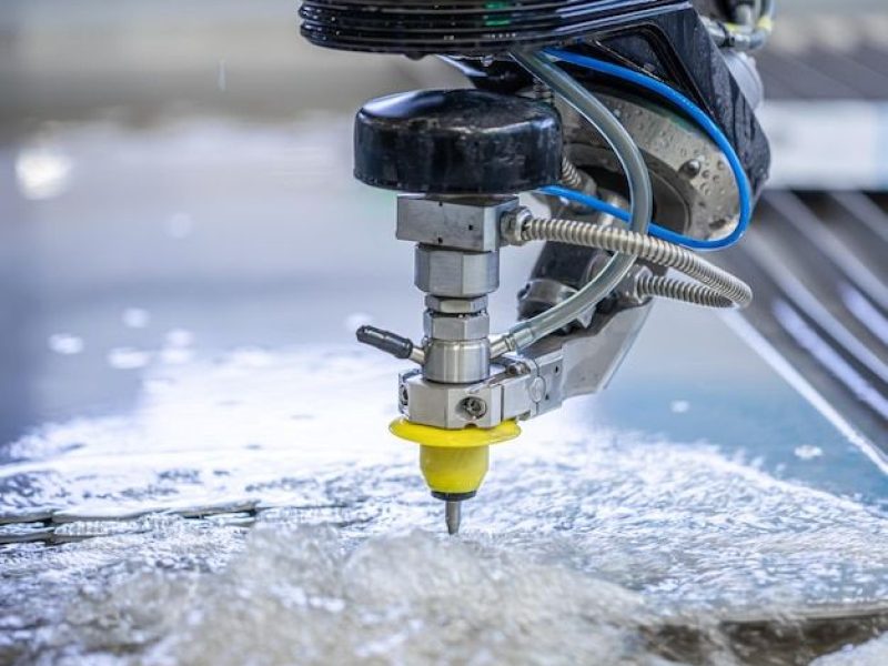 waterjet cutting